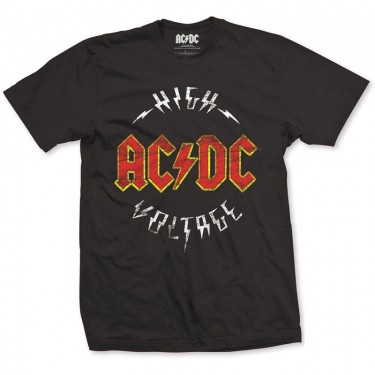 AC/DC Unisex T-Shirt: High Voltage (Large)