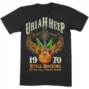 Uriah Heep Unisex T-Shirt: Still Rocking (Large)