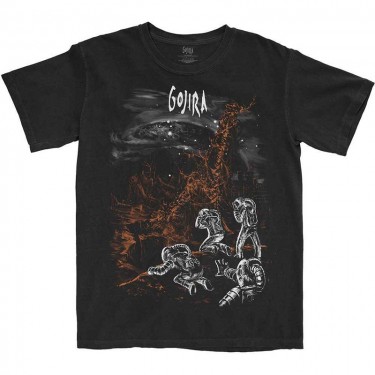 Gojira Unisex T-Shirt: Eiffel Falls (X-Large)