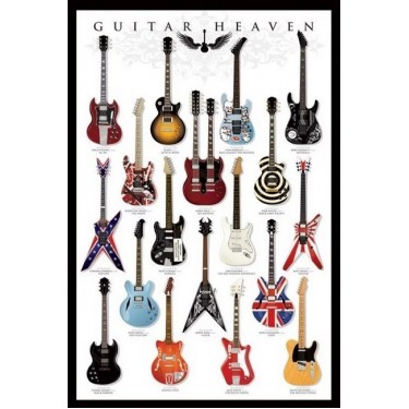 plakát 157 - Guitar Heaven - 61 X 91,5 CM