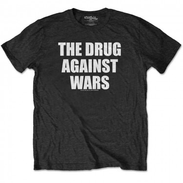 Wiz Khalifa Unisex T-Shirt: Drug Against Wars (Large)