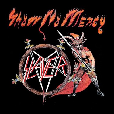 SLAYER - SHOW NO MERCY  (white)