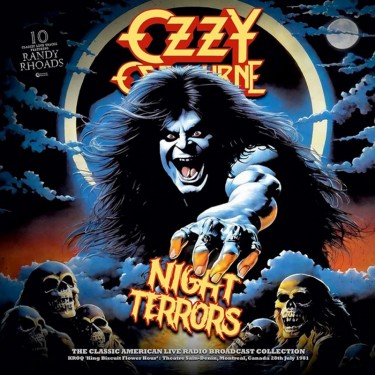 OSBOURNE OZZY - NIGHT TERRORS - LIVE AT MONTREAL 1981 (BLUE CLOUDY VINYL)