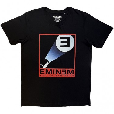 Eminem Unisex T-Shirt: E Light (Black) (XX-Large)