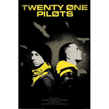 plakát 1030 - 21 Pilots - Trench Vultures - 61 x 91,5 cm