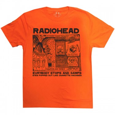 Radiohead Unisex T-Shirt: Gawps (Large)