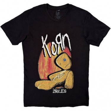 Korn Unisex Premium Carbon T-Shirt: Issues (Black) (X-Large) Korn Unisex Premium Carbon T-Shirt: Issues (Black) (X-Large)