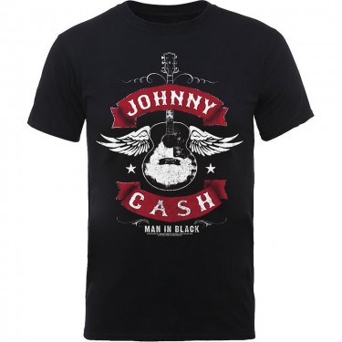 Cash Johnny - Winged Guitar - T-shirt (XX-Large)
