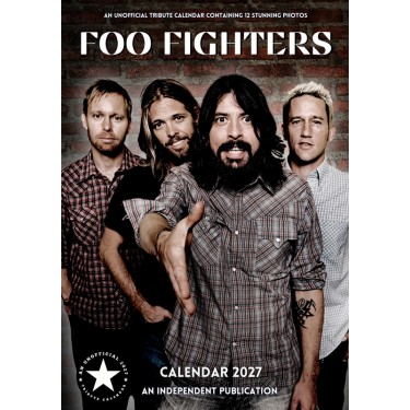 FOO FIGHTERS - KALENDÁŘ 2027 A3