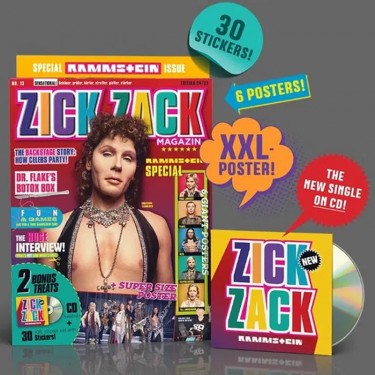 RAMMSTEIN - ZICK ZACK (CD+MAGAZINE)