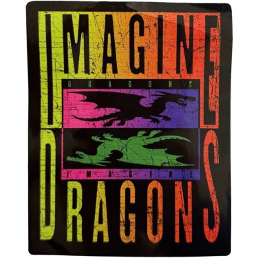 Imagine Dragons Sticker: Double Dragons