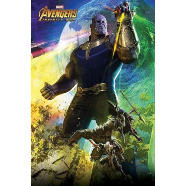 plakát 3295 - AVENGERS INFINITY WAR - THANOS - 61 X 91,5 CM