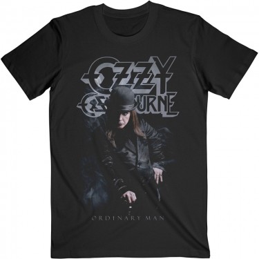 Ozzy Osbourne Unisex Tee: Ordinary Man Standing (Medium) - T-shirt (Medium)