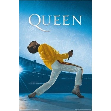 plakát 1069 - Queen - Wembley - 61 x 91,5 cm