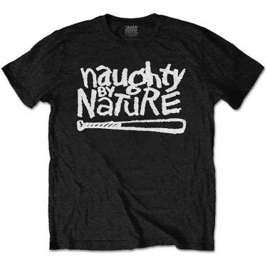 Naughty By Nature Unisex T-Shirt: OG Logo (Black) (X-Large)