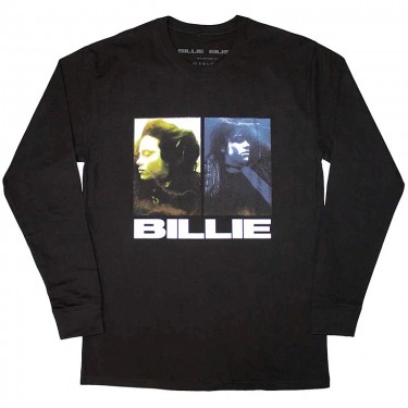 Billie Eilish Unisex Long Sleeve T-Shirt: Underwater (Black) (Small)