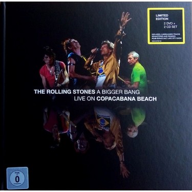 ROLLING STONES - A BIGGER BANG (2CD+2DVD; BOOK)