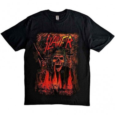 Slayer Unisex T-Shirt: Wehrmacht (Black) (X-Large)