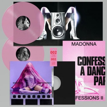 MADONNA - CONFESSIONS II (2LP STANDARD, TRANSLUCENT PINK VINYL)