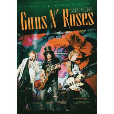 GUNS N ROSES - KALENDÁŘ 2026 A3