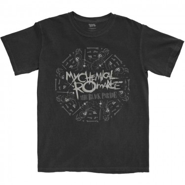 My Chemical Romance Unisex T-Shirt: Circle March (Small)