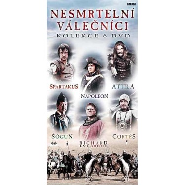 NESMRTELNÍ VÁLEČNÍCI: KOLEKCE (6 DVD) - HEROES AND VILLAINS: COLLECTION (6 DVD)