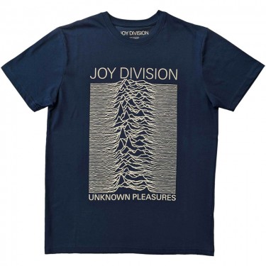 Joy Division Unisex T-Shirt: Unknown Pleasures FP (Small)