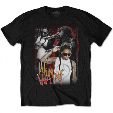 Lil Wayne Unisex T-Shirt: 90s Homage (Small)