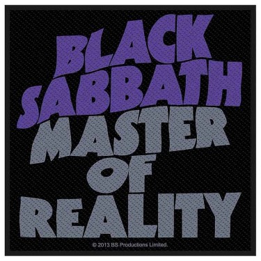 Black Sabbath Standard Patch: Master Of Reality (Retail Pack)