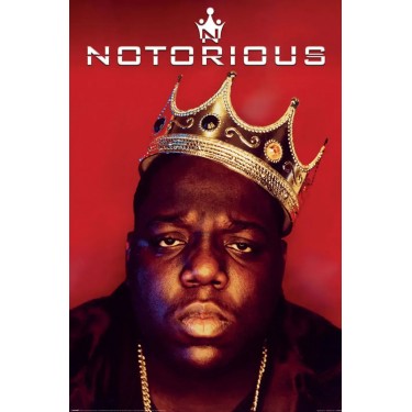plakát 1034 - The Notorious B.I.G. - Notorious Crown - 61 x 91,5 cm