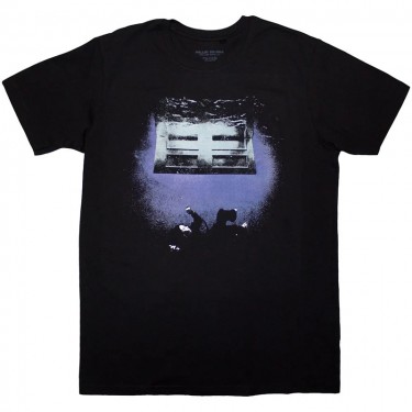 Billie Eilish Unisex T-Shirt: Hit Me Hard And Soft Door Falling (Black) (Large)