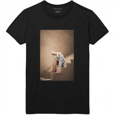 Ariana Grande Unisex T-Shirt: Staircase (Large)