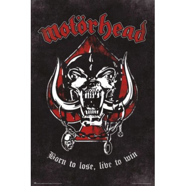 plakát 185 - Motorhead - Born To Lose - 61 X 91,5 CM