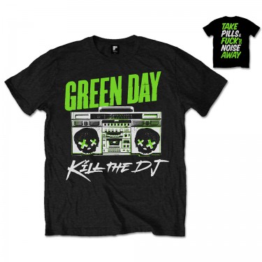 Green Day - Kill the DJ (Back Print) - T-shirt (XX-Large)