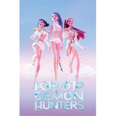 plakát 1088 - K-Pop Demon Hunters - Huntrix - 61 x 91,5 cm