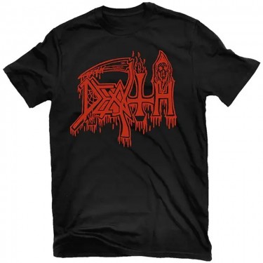 DEATH - CLASSIC LOGO DESIGN - T-SHIRT (MEDIUM)
