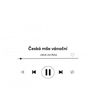 ČESKÁ MŠE VÁNOČNÍ - RYBA J. J. / TRTÍK JIŘÍ