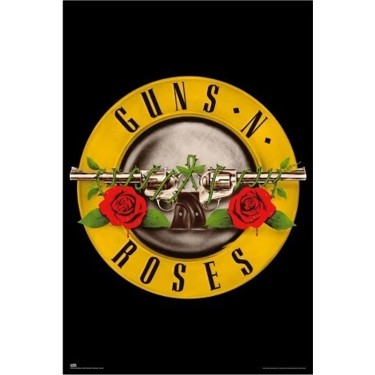 plakát 1022 - Guns N' Roses - Logo - 61 x 91,5 cm