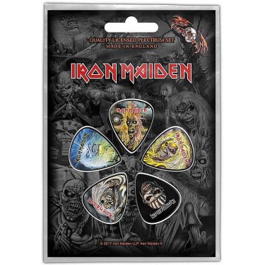 Iron Maiden Plectrum Pack: The Faces of Eddie