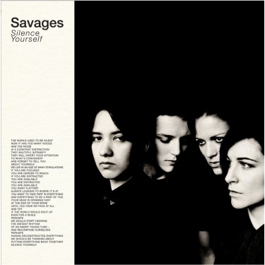 SAVAGES - SILENCE YOURSELF