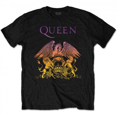 Queen - Gradient Crest - T-shirt (X-Large)