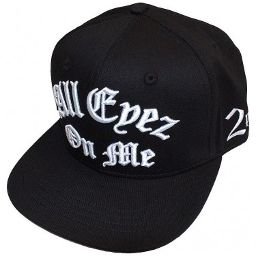Tupac Unisex Snapback Cap: All Eyez On Me (Black)
