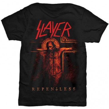 Slayer Unisex T-Shirt: Crucifix (Black) (X-Large)