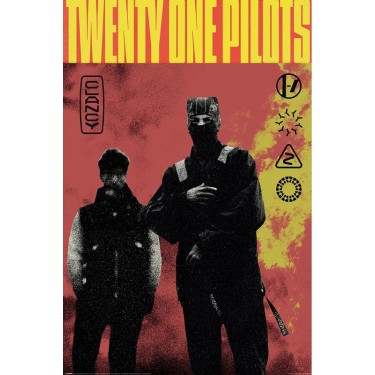 plakát 1077 - Twenty One Pilots - Clancy - 61 x 91,5 cm