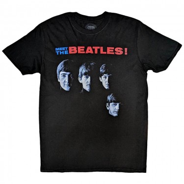 The Beatles Unisex T-Shirt: Meet The Beatles (Large)