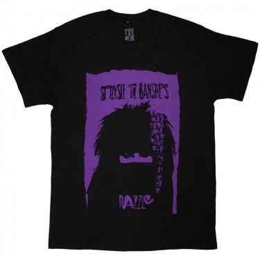 Siouxsie & The Banshees Unisex T-Shirt: Dazzle (Black) (Large)