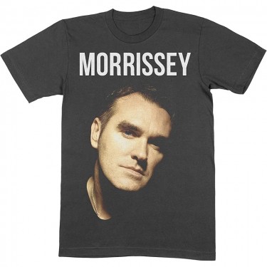 Morrissey Unisex T-Shirt: Face Photo (Large)