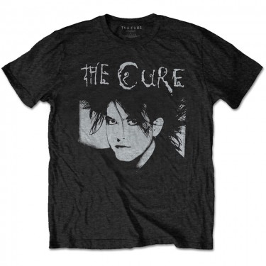 The Cure Unisex T-Shirt: Robert Illustration - Black