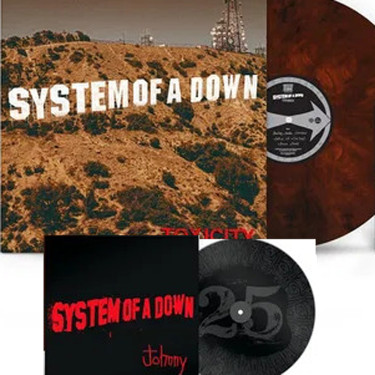 SYSTEM OF A DOWN - TOXICITY (ANNIVERSARY EDITION, COLOURED, LP+7'')