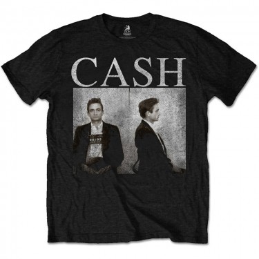 Johnny Cash - Mug Shot - T-shirt (Medium)